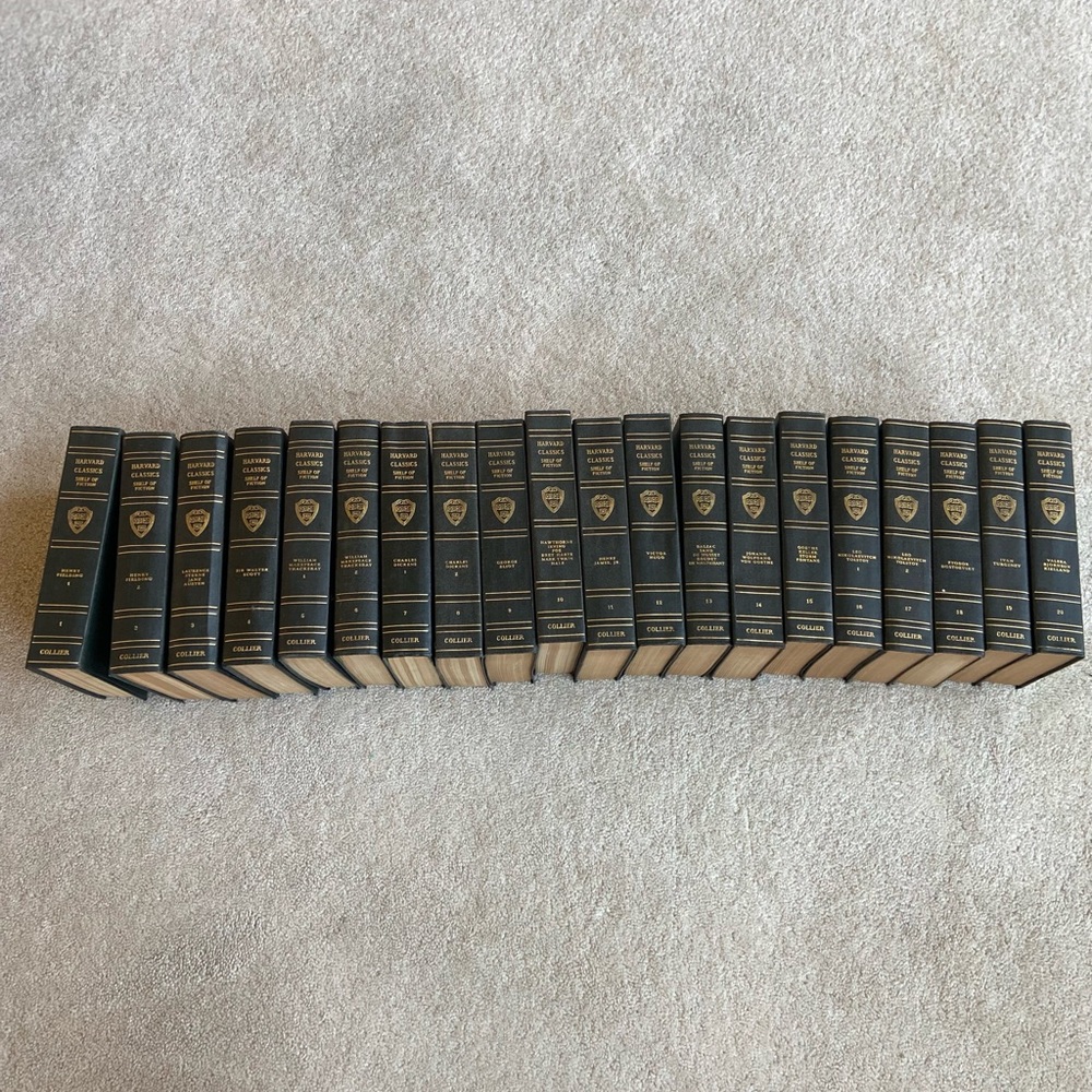 Harvard Classics Book Set 1-20 Copyright 1917 - Picture 4 of 8